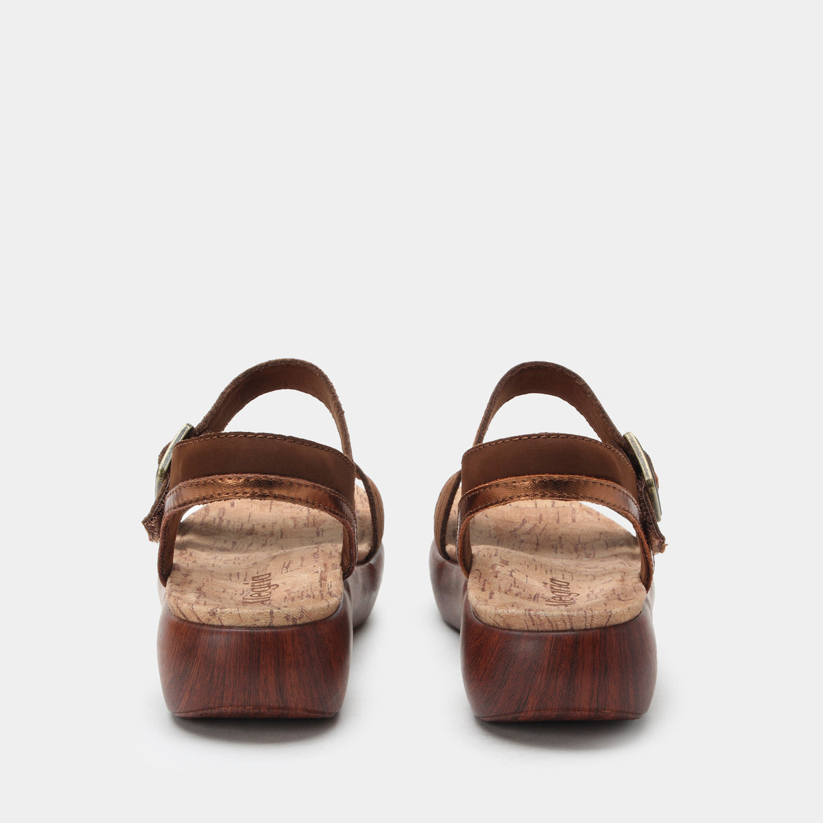 Alegria Blinda Pecan Sandal