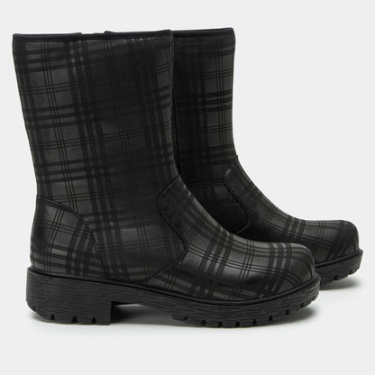 Alegria Chalet Plaid To Meet You Boot