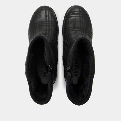 Alegria Chalet Plaid To Meet You Boot