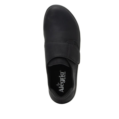 Alegria Spright Black Nubuck Shoe