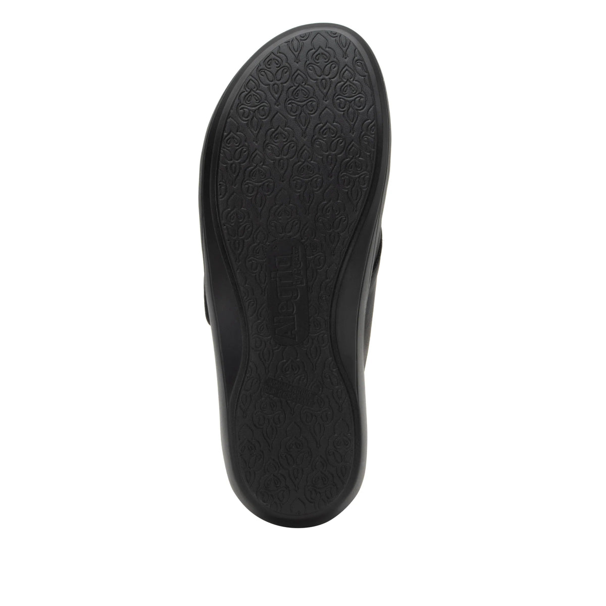Alegria Spright Black Nubuck Shoe