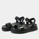 black sandal