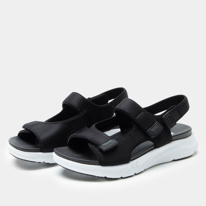 black top sandal,36