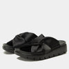 black sandal