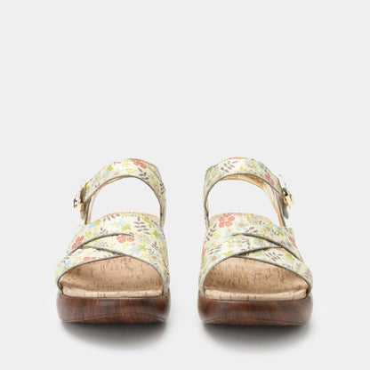 Alegria Bianca Good As Gold Sandal