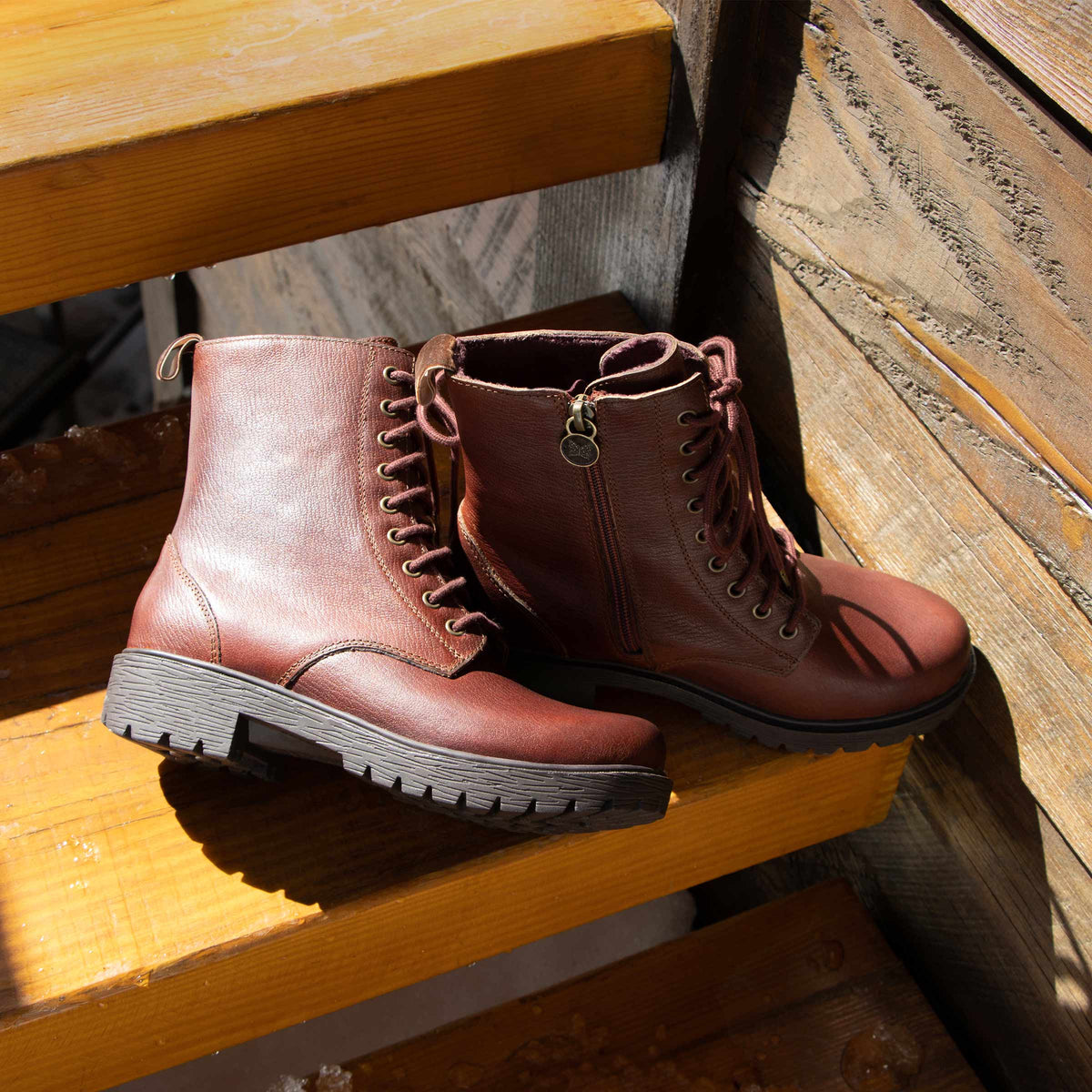 Alegria Ari Chestnut Boot