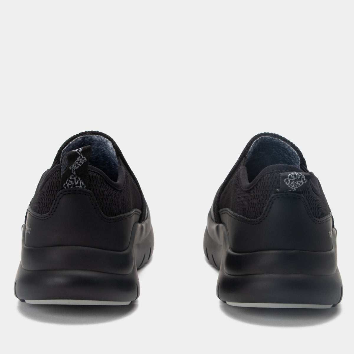 Alegria Shift Lead Black Mesh Shoe