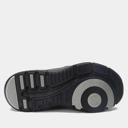 Alegria Shift Lead Black Mesh Shoe