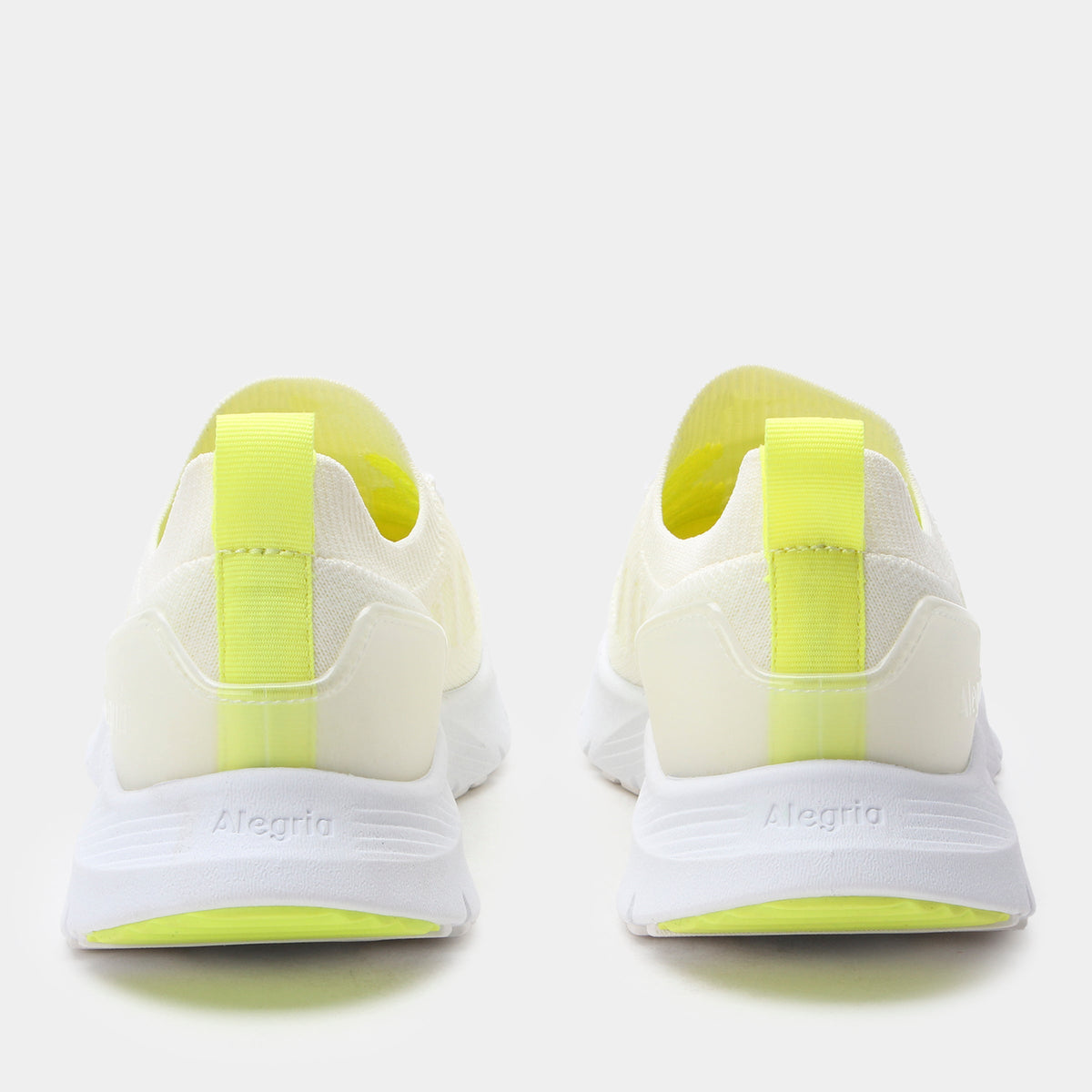 Alegria Regale Neon White Shoe
