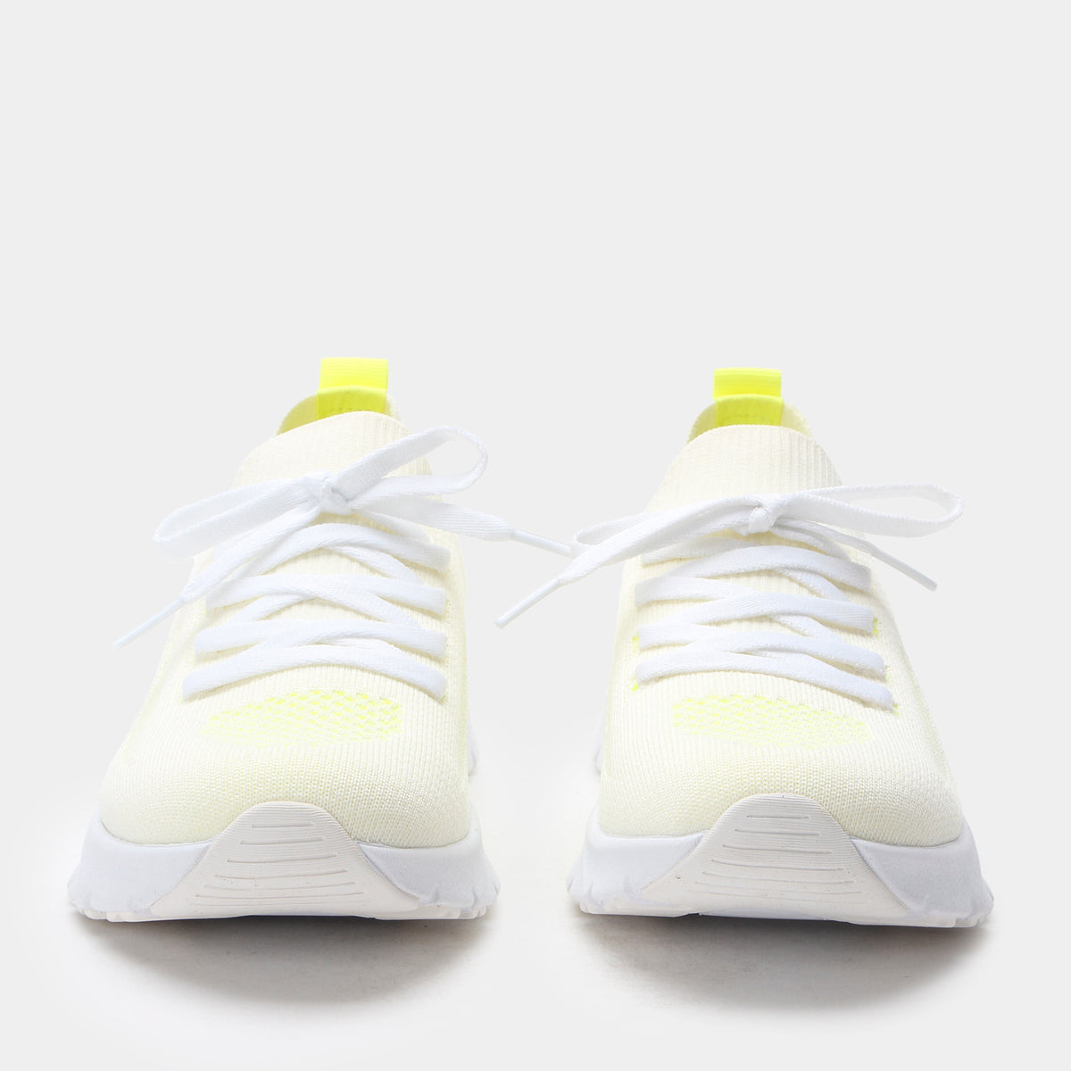 Alegria Regale Neon White Shoe