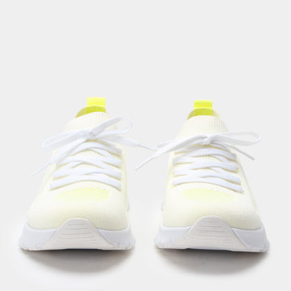 Alegria Regale Neon White Shoe