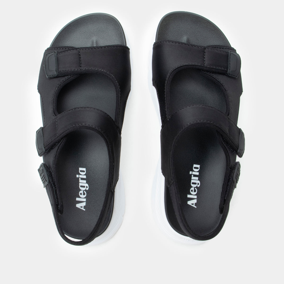 Alegria Sandie Black Top Sandal