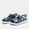 poppy pop blue sandal
