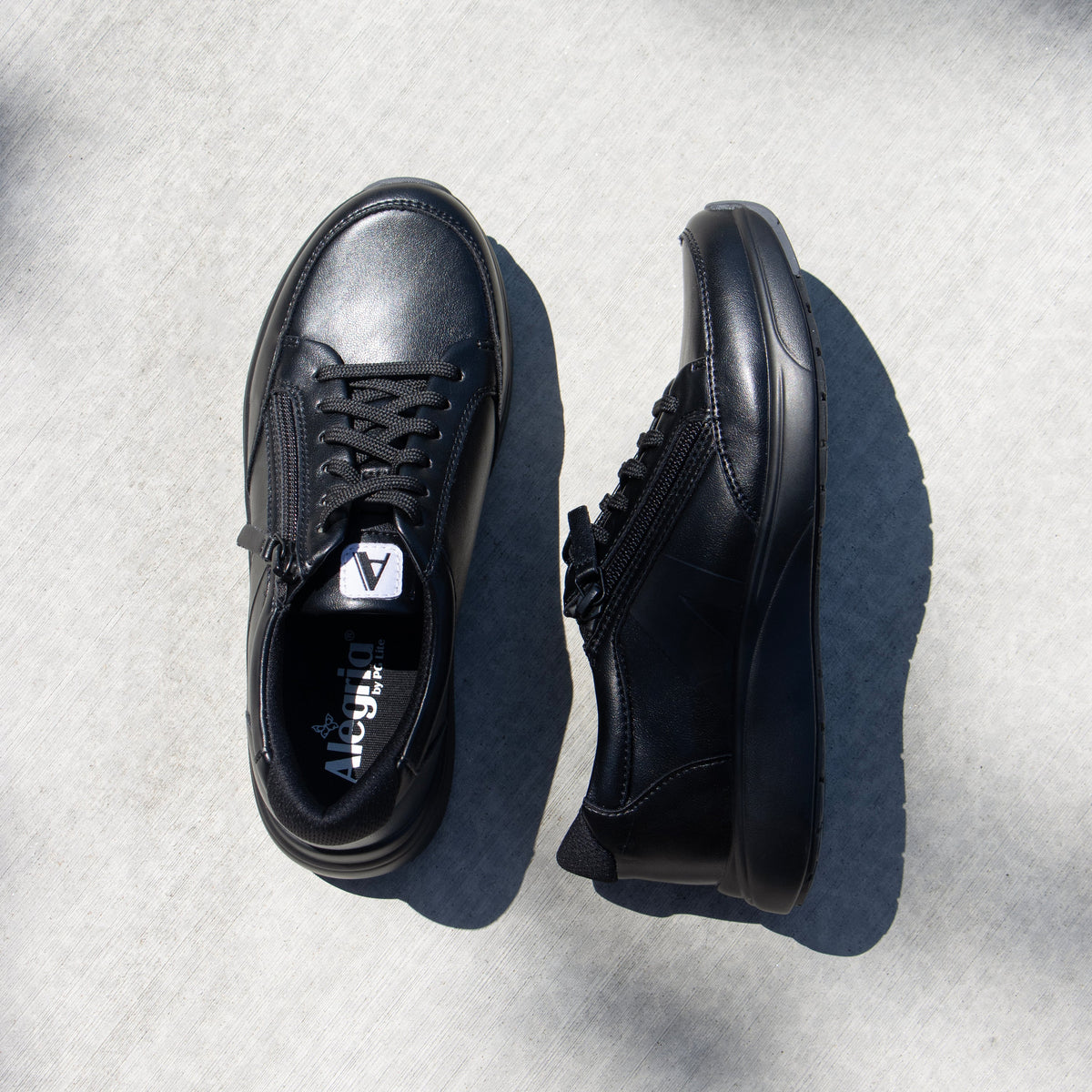Alegria Eazeer Black Out Shoe