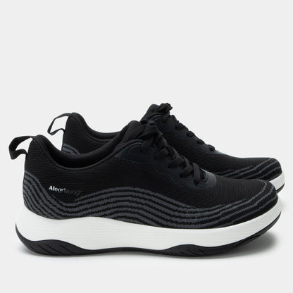 Alegria In8 Black Shoe
