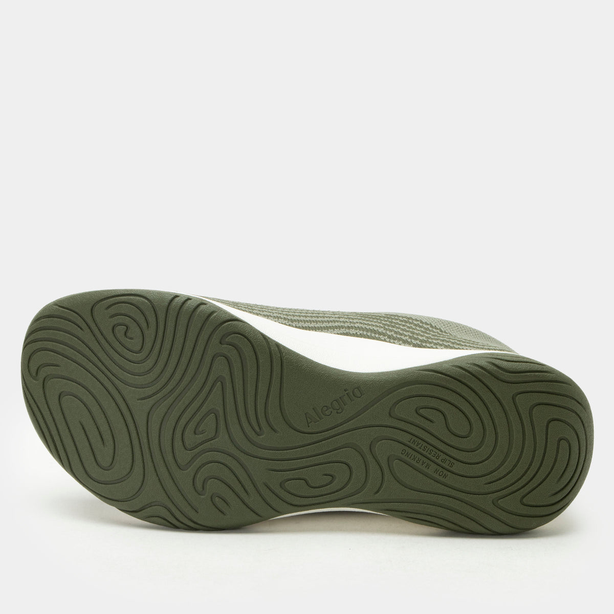 Alegria In8 Olive Shoe