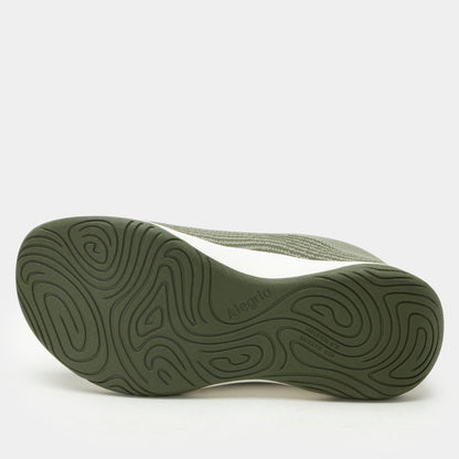 Alegria In8 Olive Shoe