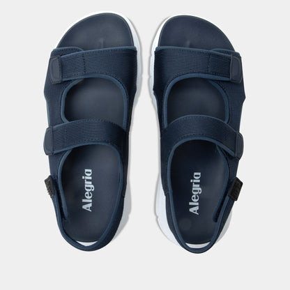 Alegria Sandie Poppy Pop Blue Sandal