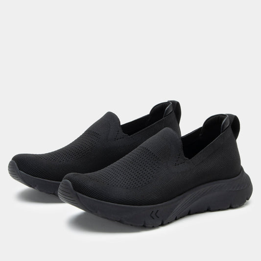 Alegria Waze Black Shoe