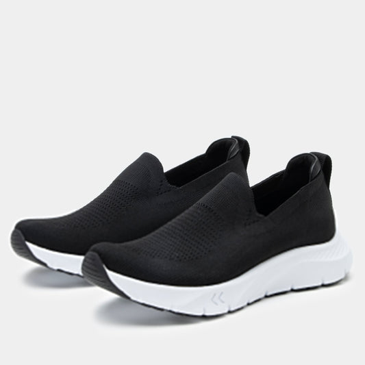Alegria Waze Black Top Shoe