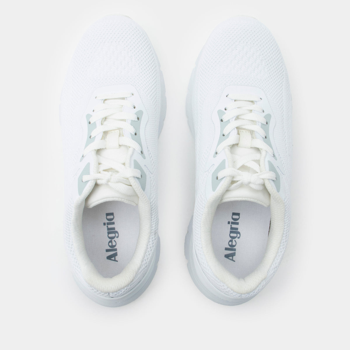 Alegria Rize White Shoe