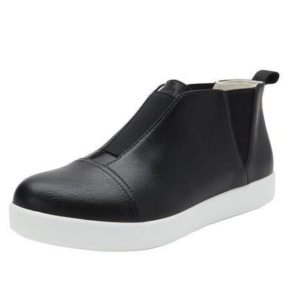 Alegria Parker Black Nappa Bootie