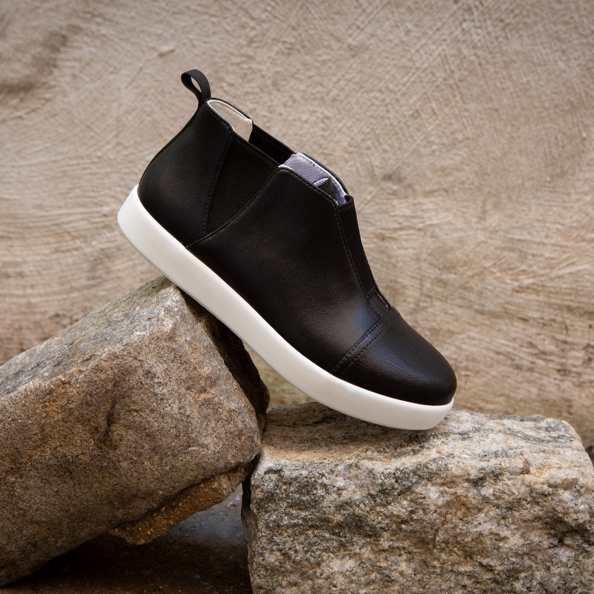 Alegria Parker Black Nappa Bootie