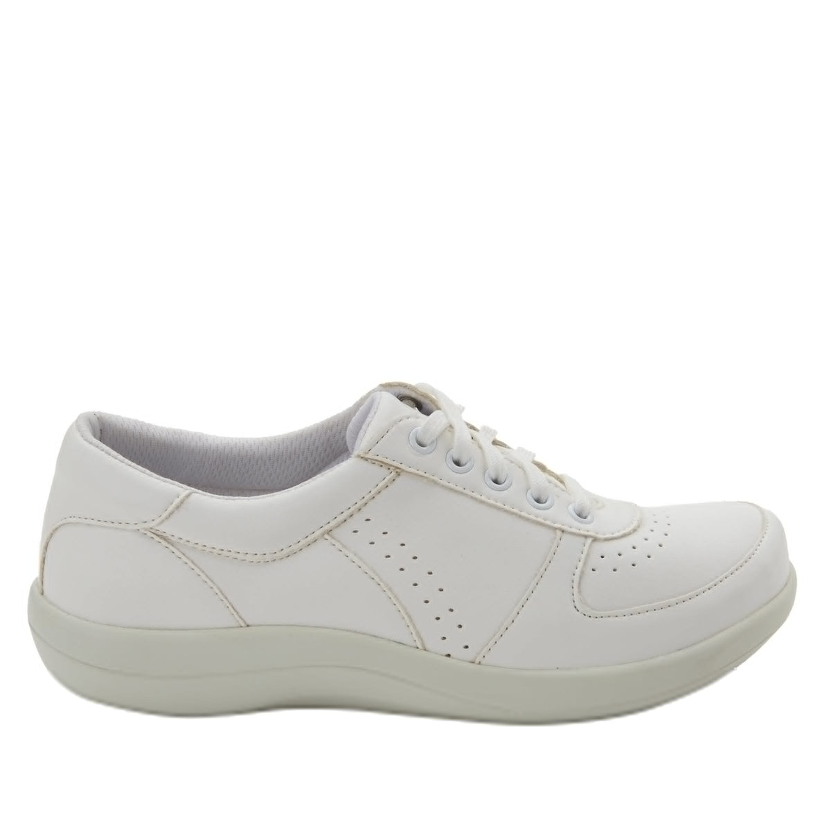 Alegria Daphne White Softie Shoe