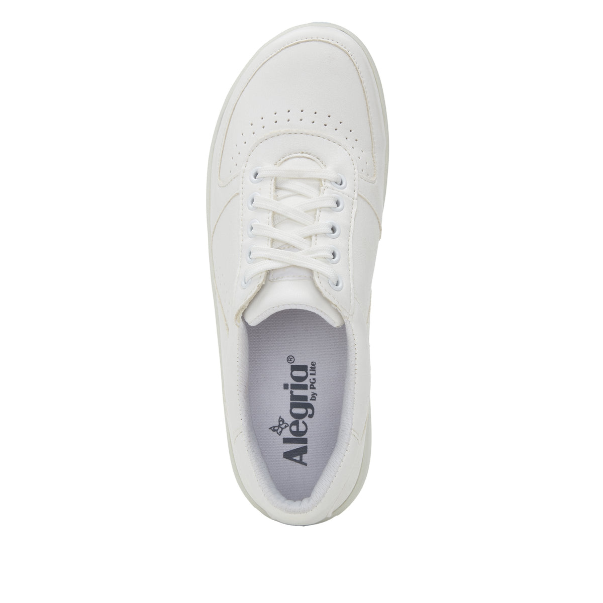 Alegria Daphne White Softie Shoe