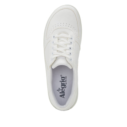 Alegria Daphne White Softie Shoe