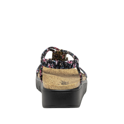 Alegria Roz Charm Black Sandal
