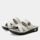 basketry white sandal