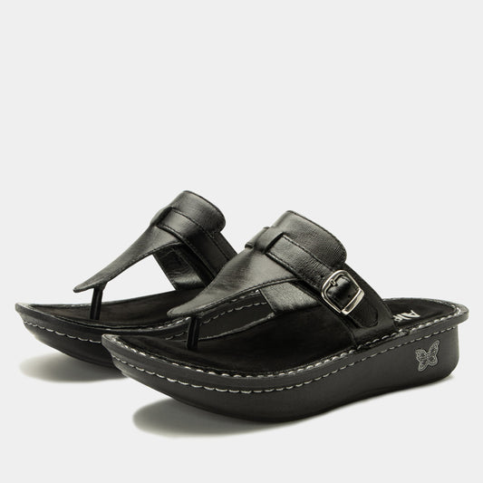 Alegria Kennedi Twinkle Black Sandal