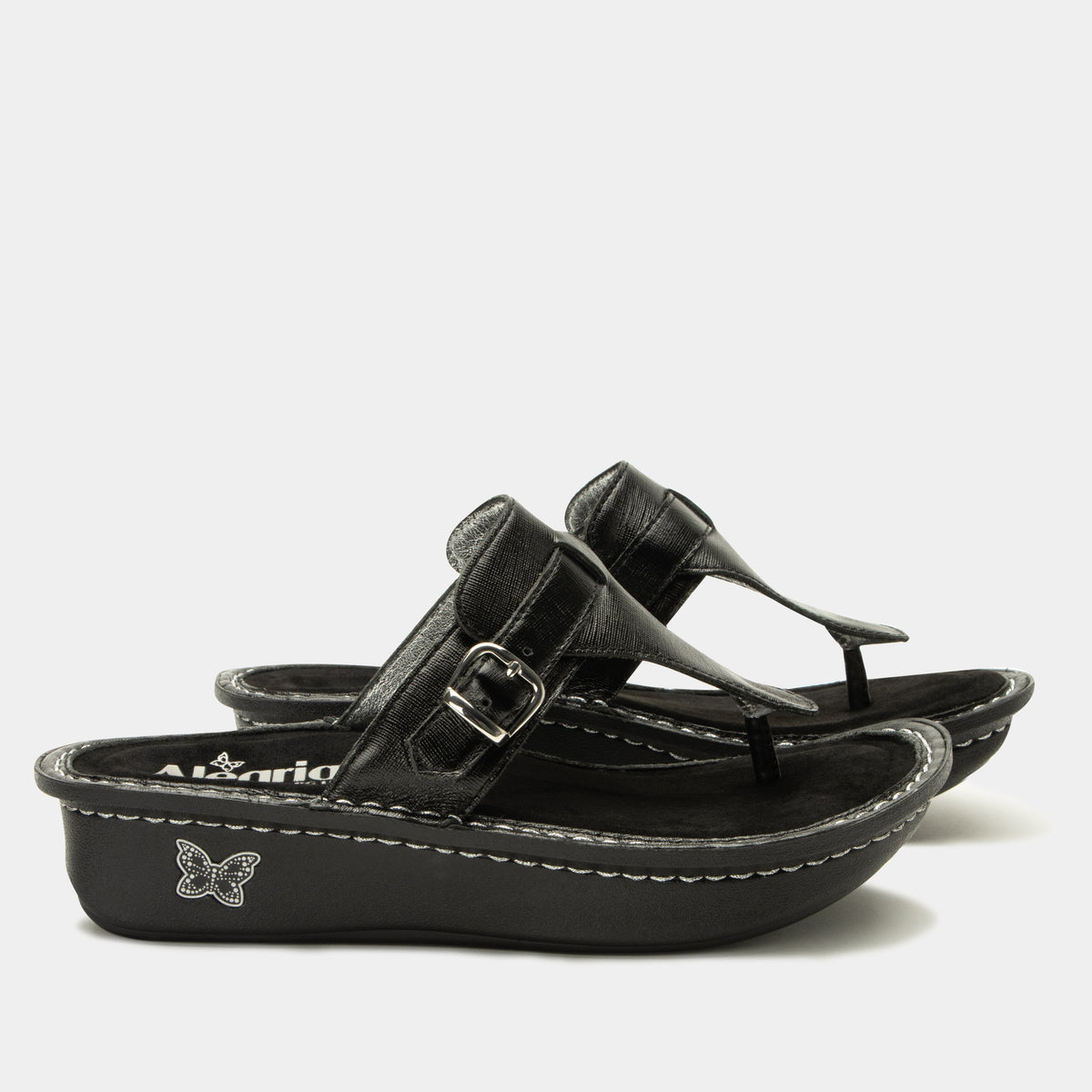 Alegria Kennedi Twinkle Black Sandal