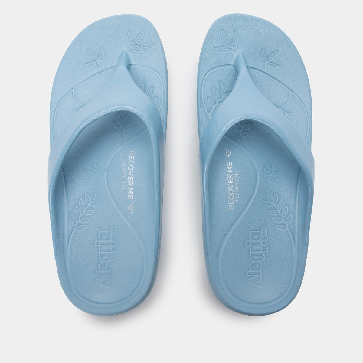 Alegria Ode Dusty Blue Gloss Sandal
