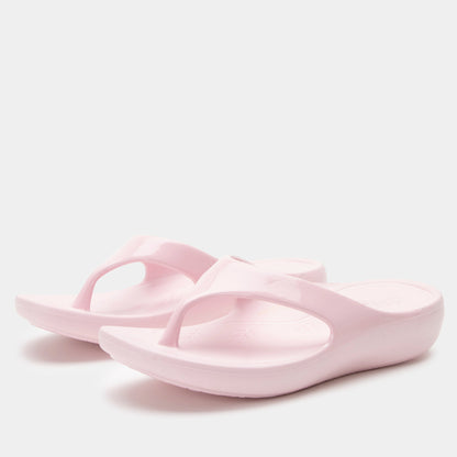 pink gloss sandal,36