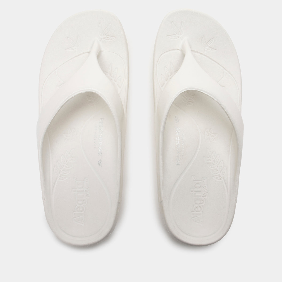 Alegria Ode White Gloss Sandal
