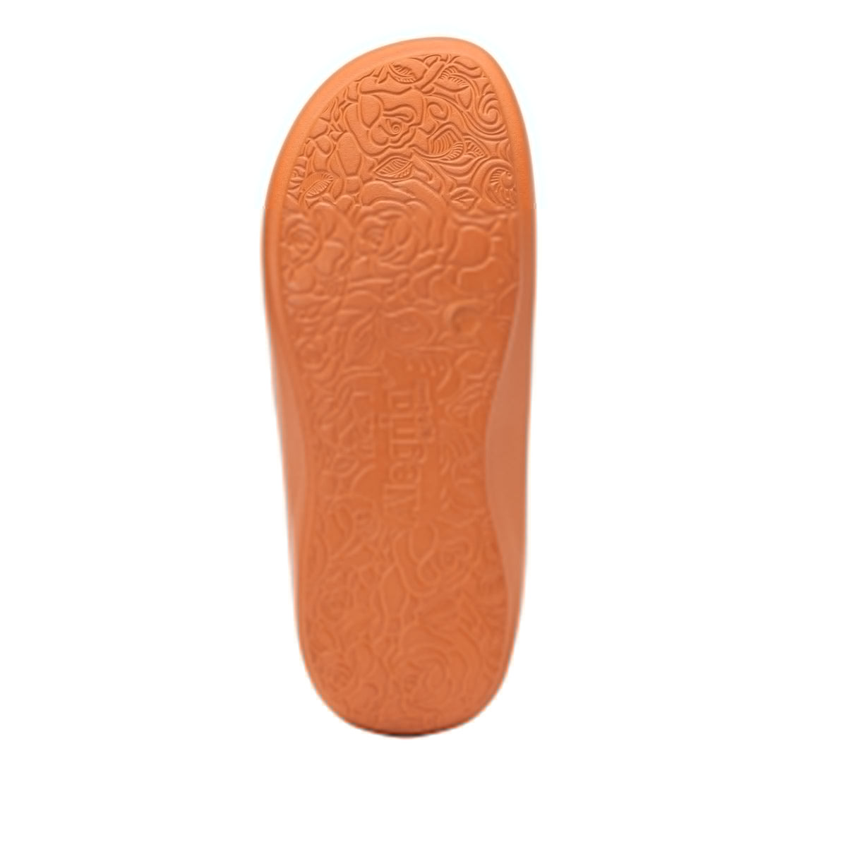 Alegria Ode Tangerine Gloss Sandal