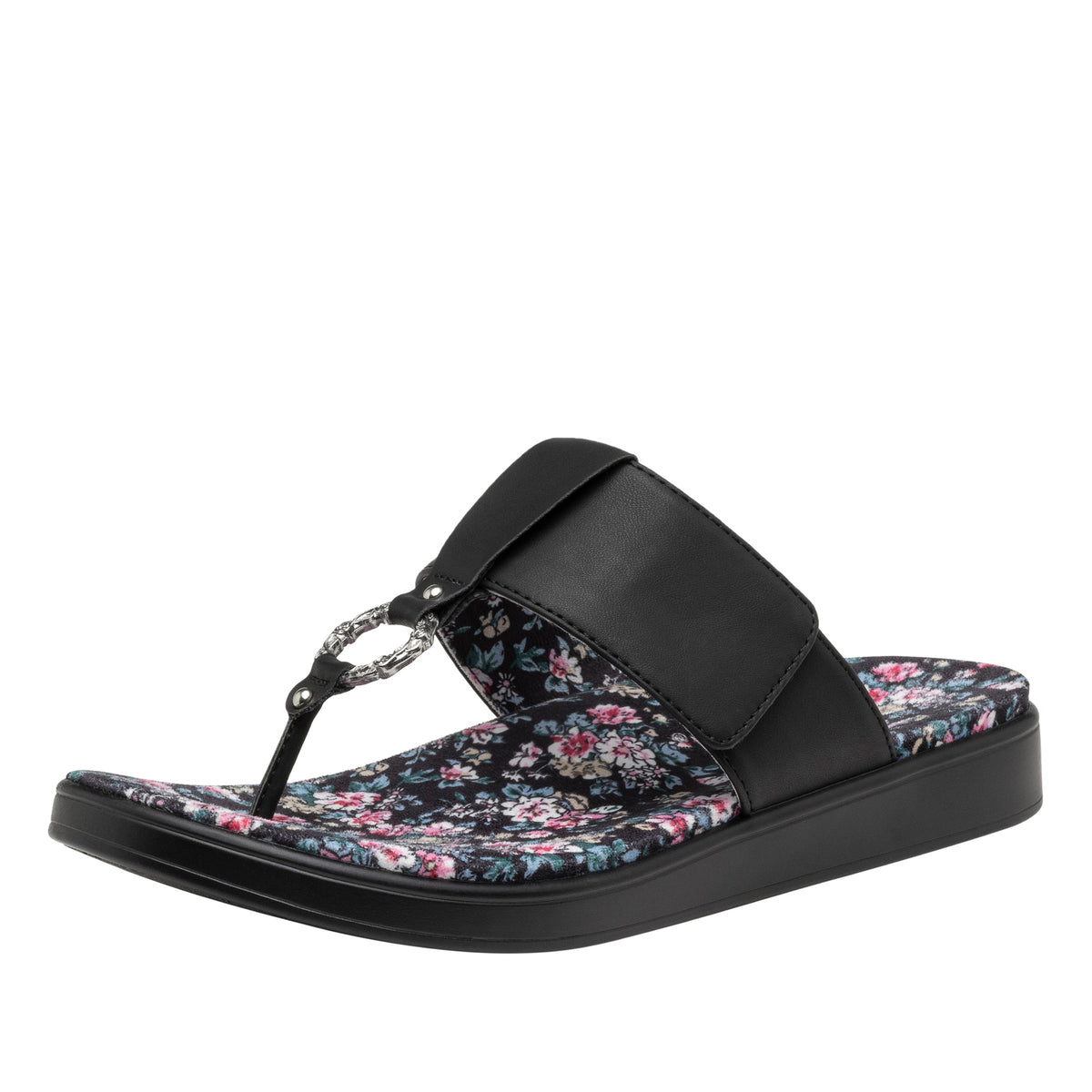 Alegria Moxi Enchanting Black Sandal