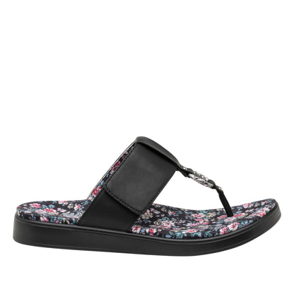 Alegria Moxi Enchanting Black Sandal