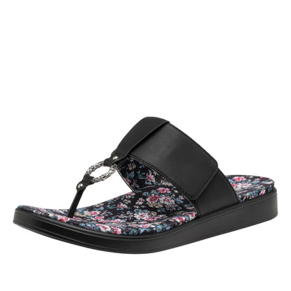 enchanting black sandal,36