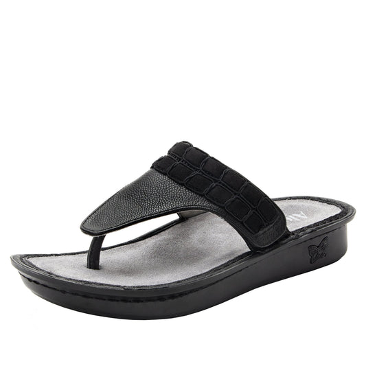 Alegria Vanessa Black Upgrade Sandal