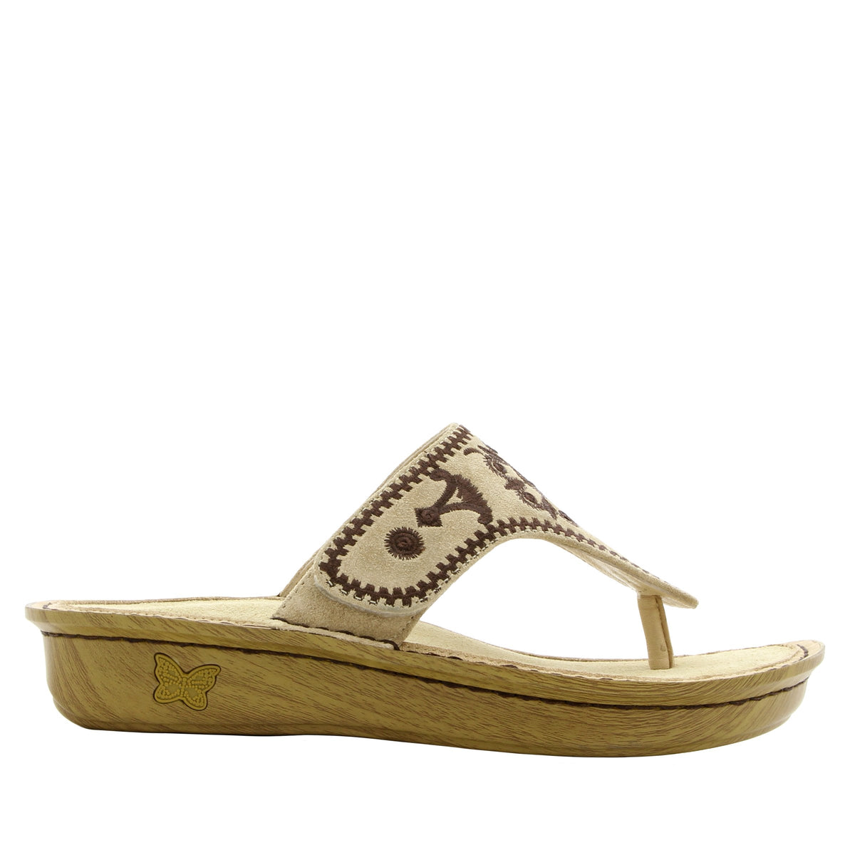 Alegria Vanessa Mandala Black Sandal