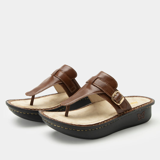Alegria Kennedi Marrone Sandal