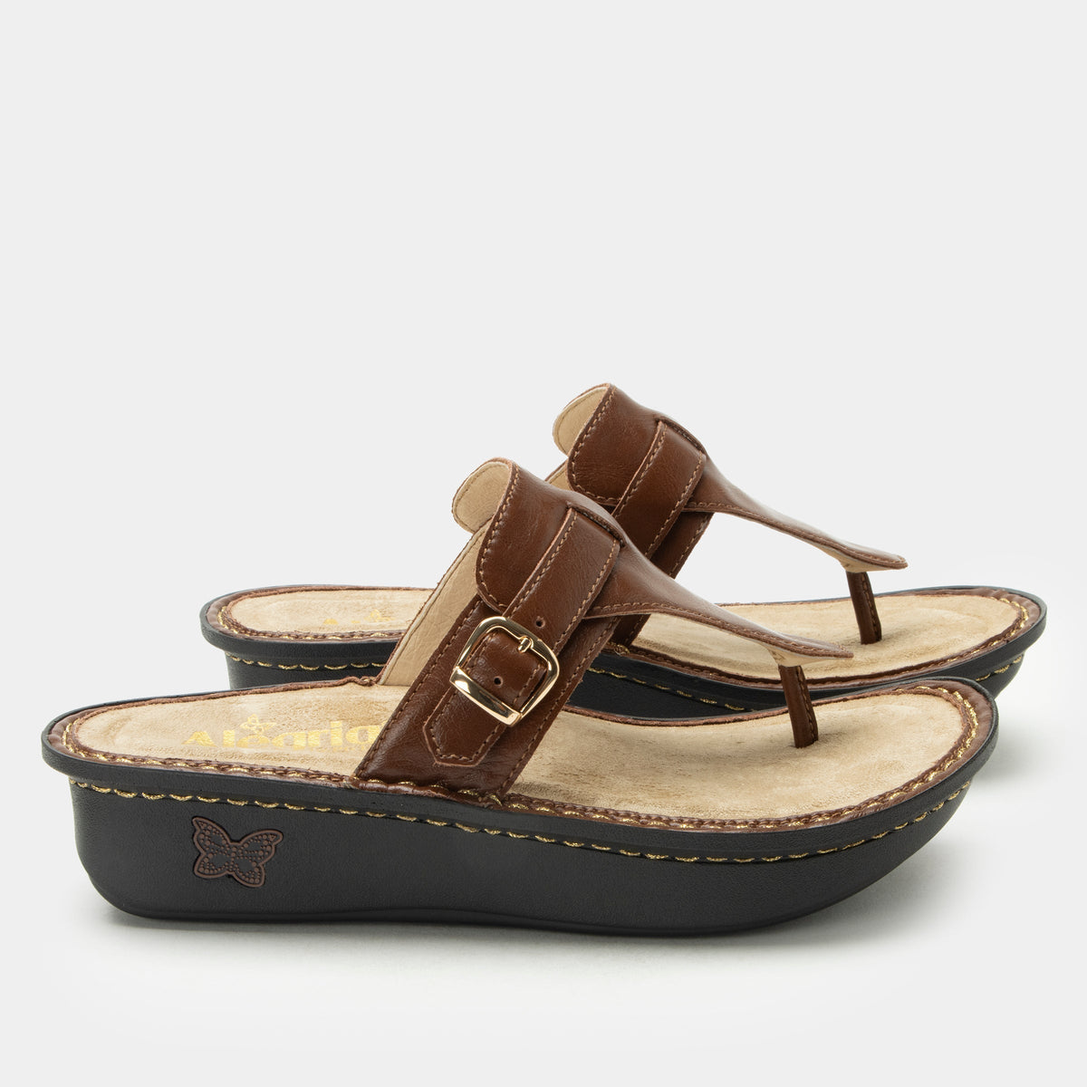 Alegria Kennedi Marrone Sandal