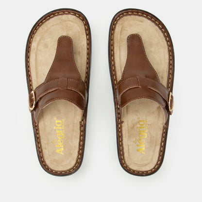 Alegria Kennedi Marrone Sandal