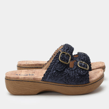 Alegria Oona Fancy Navy Sandal
