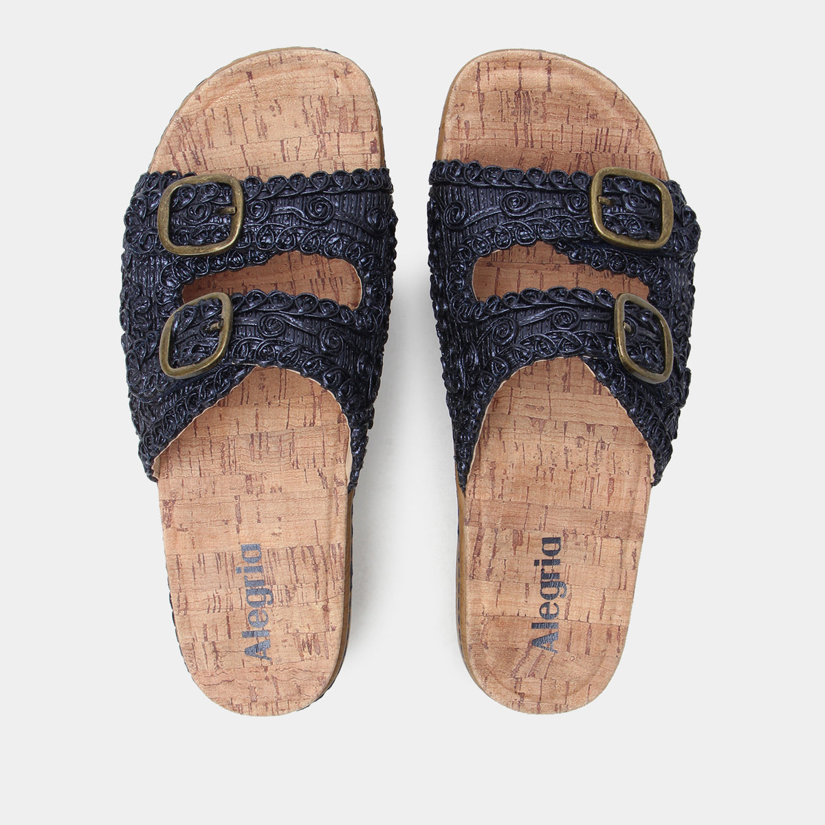 Alegria Oona Fancy Navy Sandal