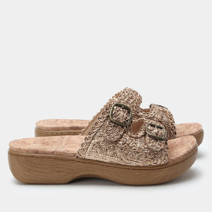 Alegria Oona Fancy Gold Sandal