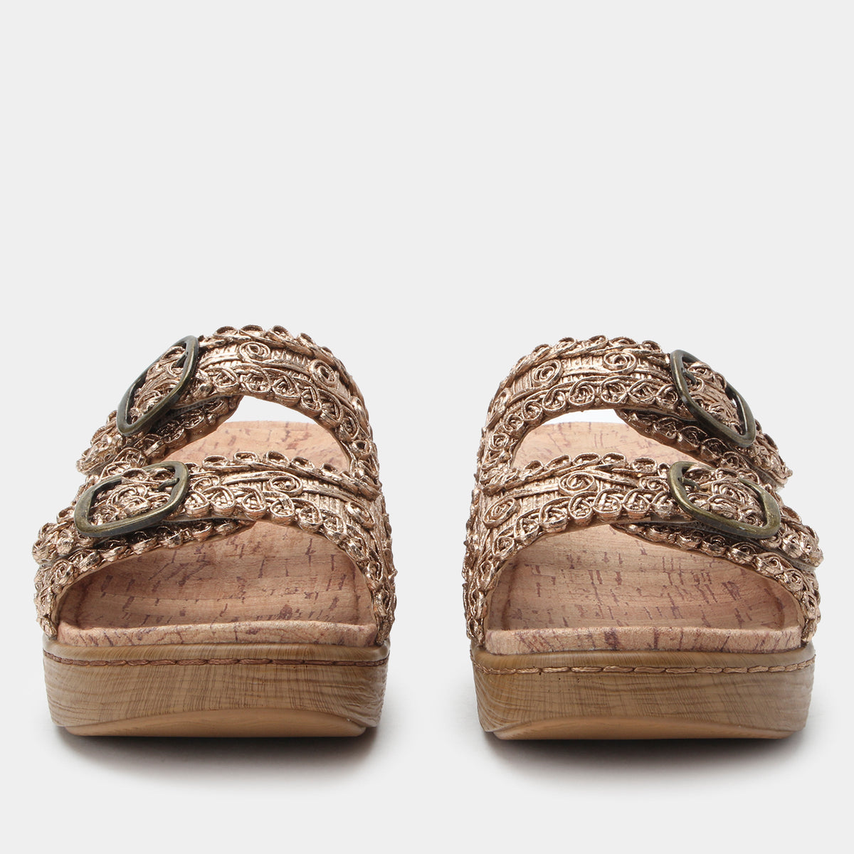Alegria Oona Fancy Gold Sandal